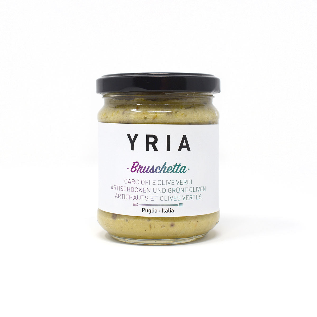 Bruschetta - Carciofi e olive verdi